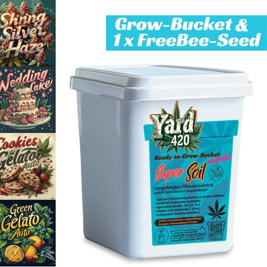 Grow Bucket super Soil mineralic